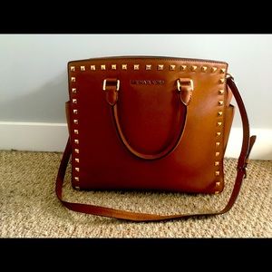 Michael Kors oversized purse with studs